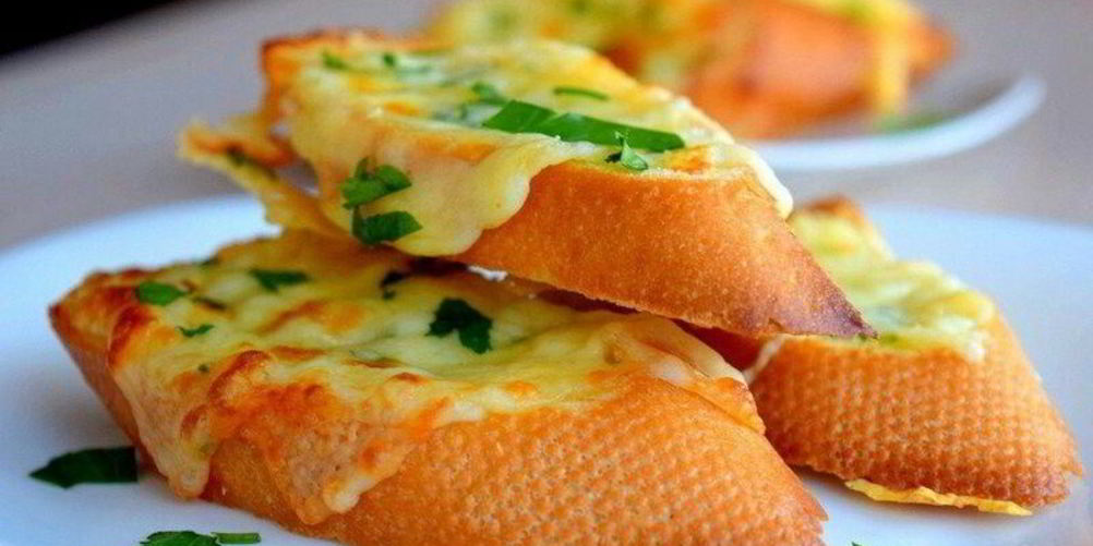 Рецепт бутерброды с чесноком и сыром
