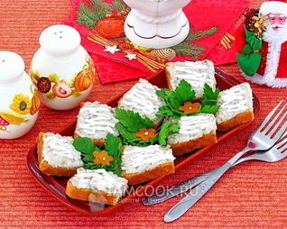 Бутерброды с форшмаком