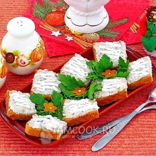 Бутерброды с форшмаком