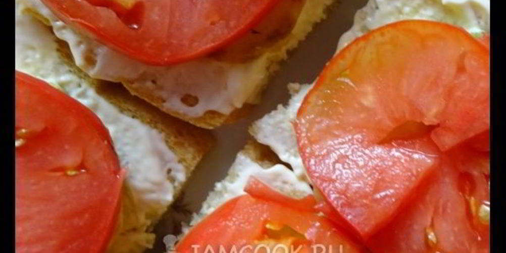 Рецепт бутерброды с кабачками и помидорами