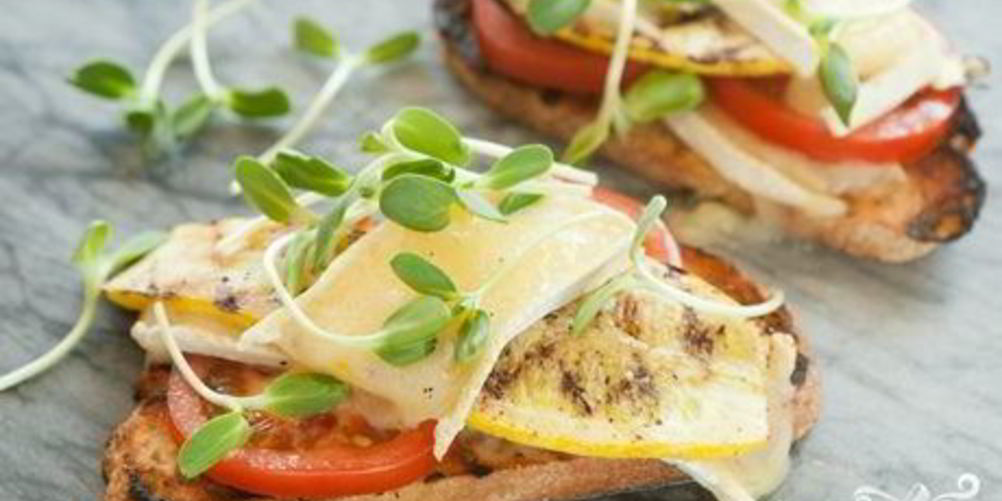 Рецепт бутерброды с кабачками