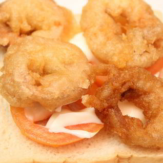 Бутерброды с кальмарами