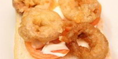 бутерброды с кальмарами