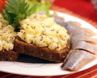 Бутерброды с картофелем