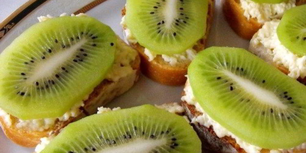 Рецепт бутерброды с киви