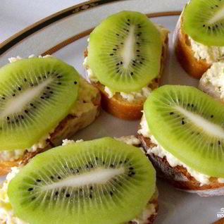 Бутерброды с киви