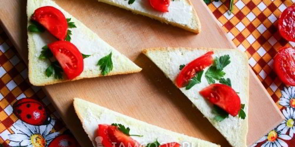 Рецепт бутерброды с крем-сыром