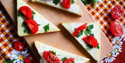 бутерброды с крем-сыром