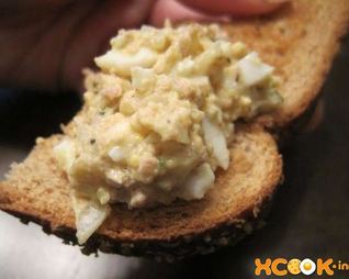 Бутерброды с печенью трески