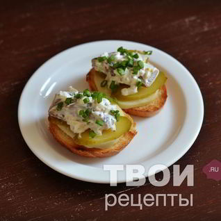 Бутерброды с селедкой