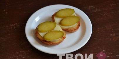 бутерброды с селедкой