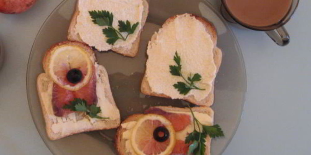 Рецепт бутерброды с семгой