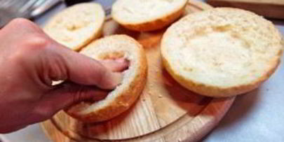 бутерброды с шампиньонами и сыром