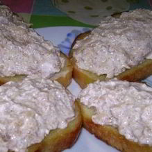 Рецепт Бутерброды с творожно-яблочной массой