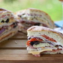 Рецепт Быстрые бутерброды на природу