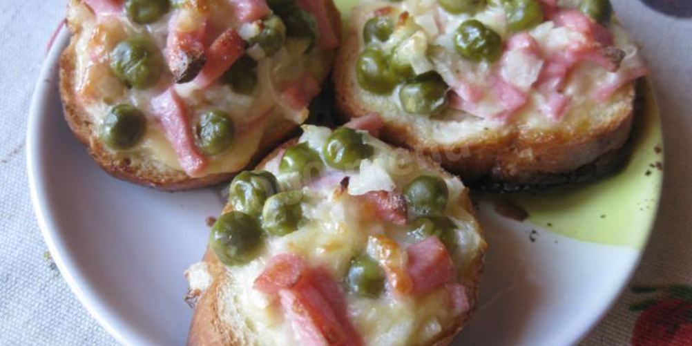 Рецепт горячие бутерброды фирменные