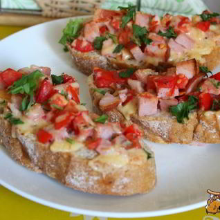 Горячие бутерброды к завтраку