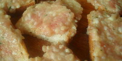 горячие бутерброды с фаршем