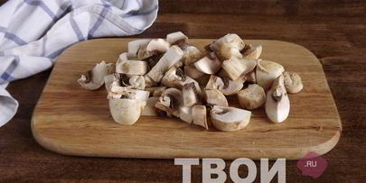 горячие бутерброды с грибами