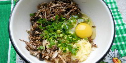 горячие бутерброды с картофелем и грибами