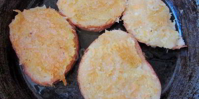 горячие бутерброды с картошкой