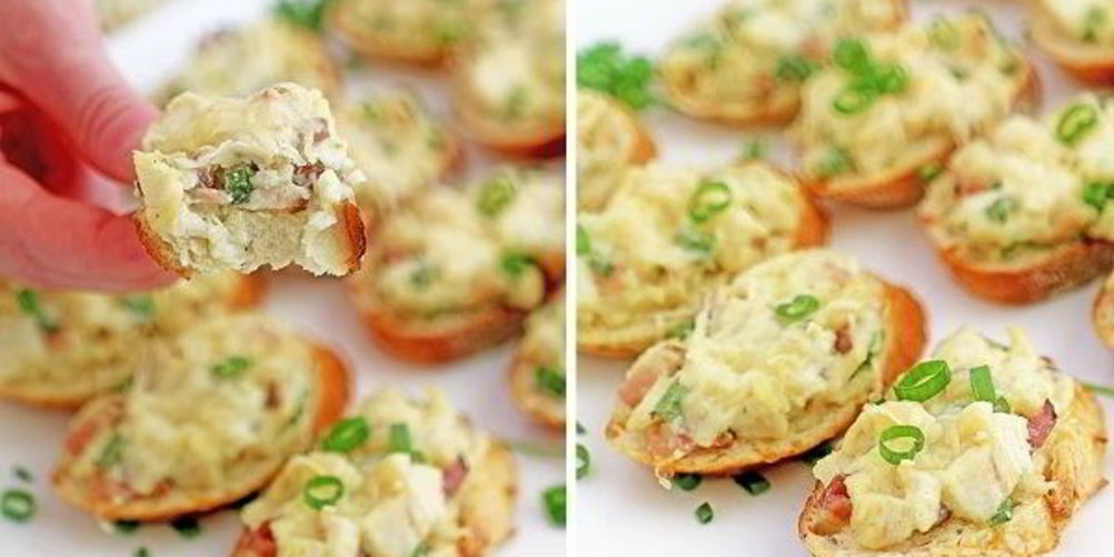 Рецепт горячие бутерброды с курицей и беконом