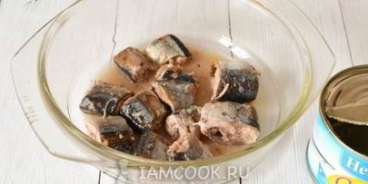 горячие бутерброды с сайрой