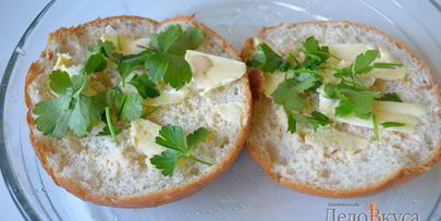 горячие бутерброды с сыром