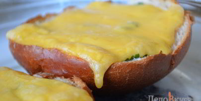 горячие бутерброды с сыром