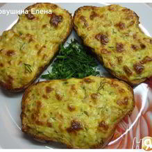 Рецепт Горячие бутерброды Творожные