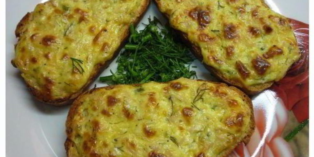 Рецепт горячие бутерброды творожные