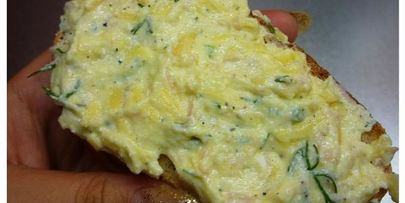 горячие бутерброды творожные