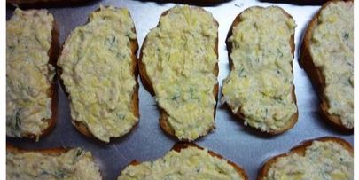 горячие бутерброды творожные