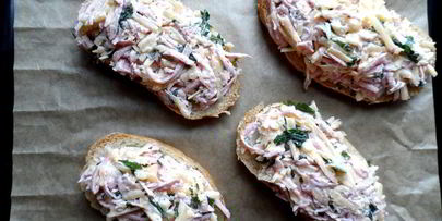 горячие бутерброды в духовке