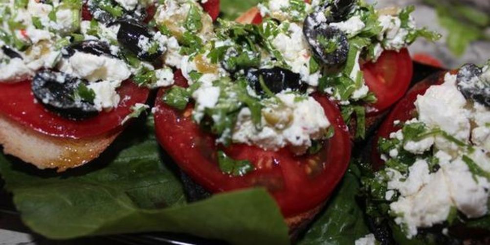 Рецепт греческие бутерброды
