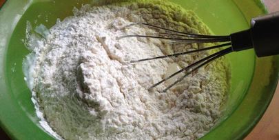 сырный кекс с курицей