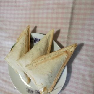 Яблочные пирожки из лаваша в бутерброднице