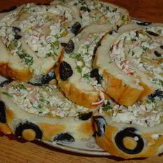 Закуски с креветками