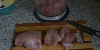 домашние сосиски куриные