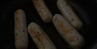 домашние сосиски куриные