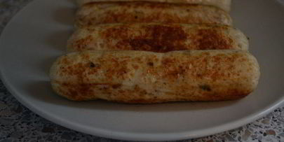 домашние сосиски куриные