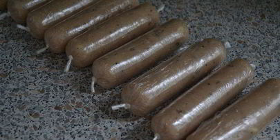 домашние сосиски куриные