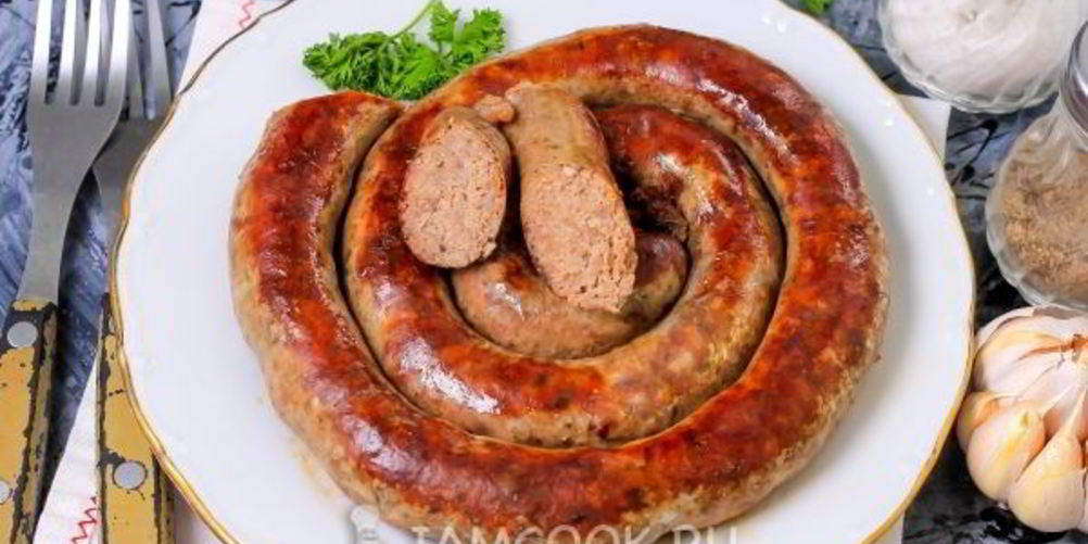 Рецепт домашняя колбаса из баранины