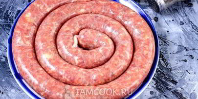 домашняя колбаса из баранины