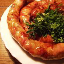 Рецепт Домашняя колбаса из индейки