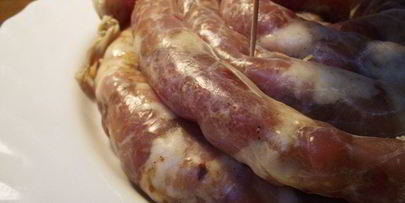 домашняя колбаса из индейки