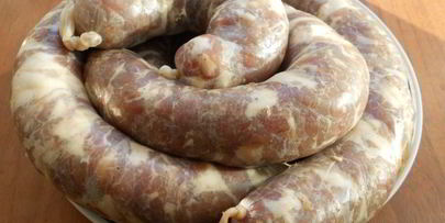 домашняя сыровяленая колбаса