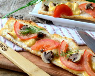 Фаршированный багет