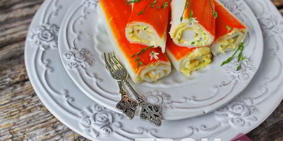 фаршированные крабовые палочки