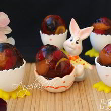 Рецепт Фруктово-ягодные заливные яйца